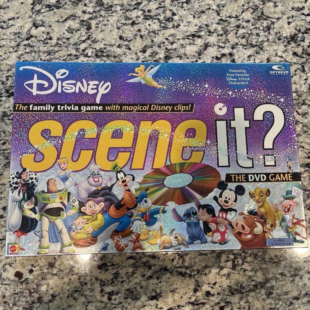 Disney Special Edition 2004 Scene It? DVD Game Complete In Box